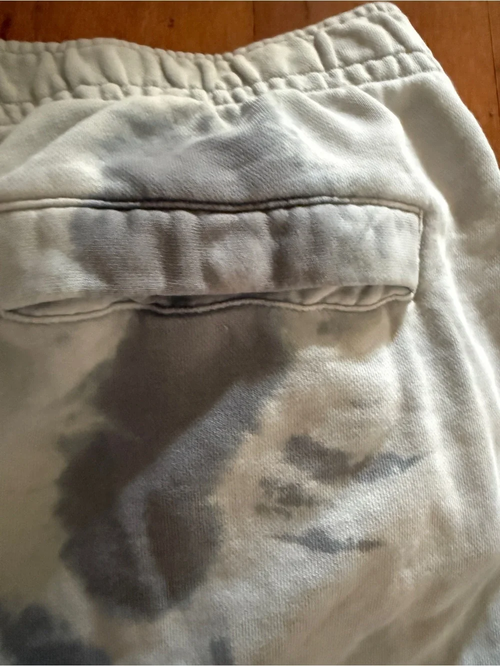 Nike Men's Gray Tie-Dye Jogger Sweatpants - Casual Comfort, guc, sz L